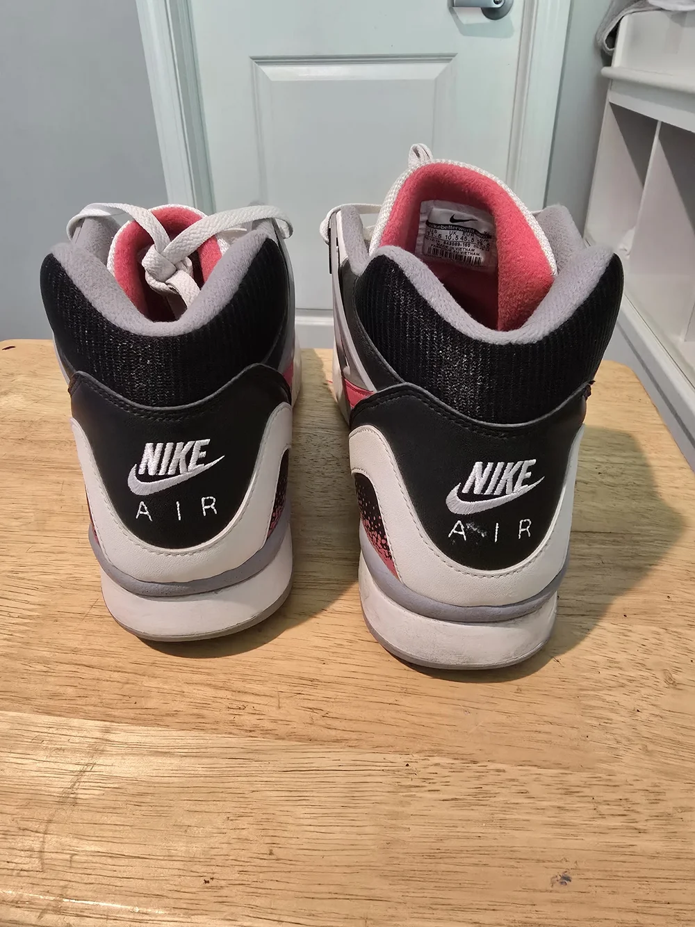 Nike Air Tech Challenge 2 QS Lava 2014 White Hot Lava Black 643089-160  Sz 11.5